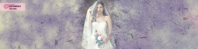 Newly wedded bride